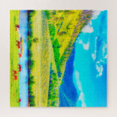 Wir Liebe Wyoming. Puzzle (Horizontal)