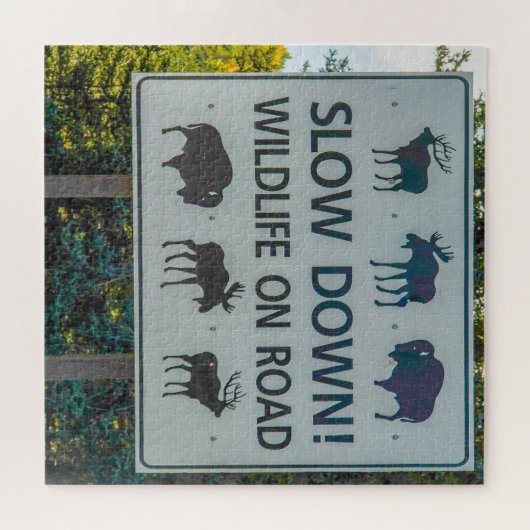 Wir Liebe Wyoming. Puzzle (Horizontal)