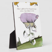 wir Liebe Yorkshire-up-kranke Rennen Fotoplatte (Seite)