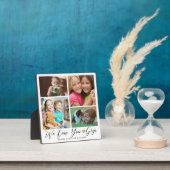 Wir Liebe You Gigi | Großkinder 4 FotoCollage Fotoplatte (InSitu)