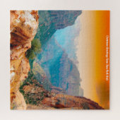 Wir Liebe Zion Park Utah Jigsaw Puzzle (Horizontal)