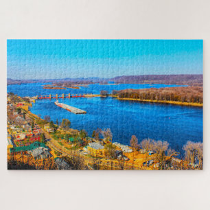 Wir lieben Bellevue Iowa. Puzzle