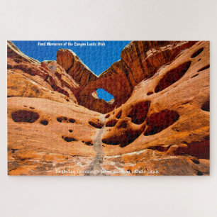 Wir lieben Canyon Lands Utah Puzzle