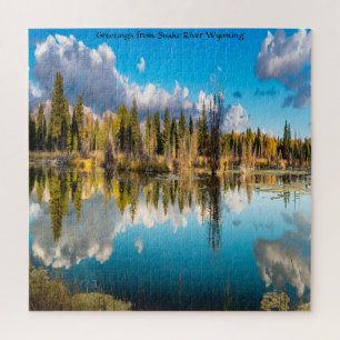 Wir lieben das Snake River Wyoming Puzzle