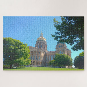 Wir lieben das State Capital in Iowa. Puzzle