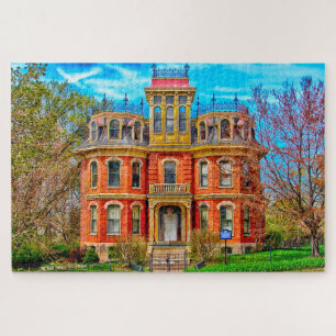 Wir lieben Davenport Iowa. Puzzle