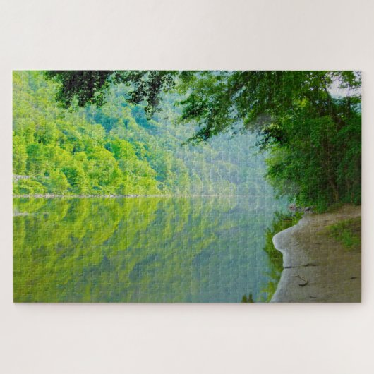 Wir lieben den Delaware River Puzzle (Horizontal)