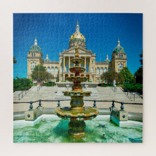 Wir lieben Des Moines Iowa. Puzzle