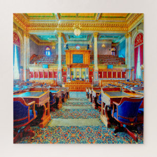 Wir lieben Des Moines Iowa. Puzzle