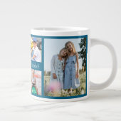 Wir lieben dich Bubbe Großmutter 6 Fotos Jumbo-Tasse (Rechts)