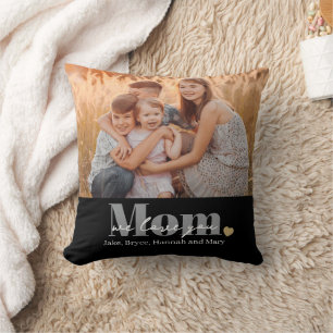 Wir lieben dich Mama Foto-Geschenk Kissen