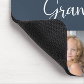 Wir lieben dich Oma Skript 8 Foto Modern Mousepad (Ecke)