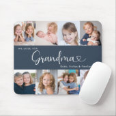 Wir lieben dich Oma Skript 8 Foto Modern Mousepad (Mit Mouse)