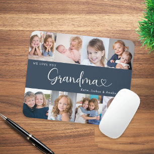 Wir lieben dich Oma Skript 8 Foto Modern Mousepad