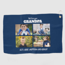 Wir lieben dich Opa 4 Foto Navy Blau