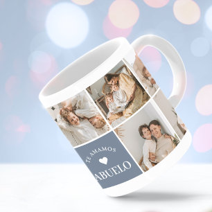 Wir lieben dich Opa Personalisierter Foto-Kaffeebe Kaffeetasse
