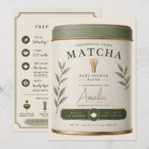 Wir lieben dich so sehr Matcha Baby Shower Sage Gr
