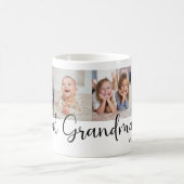 Wir lieben dich Urgroßmutter Skript 4 Foto Modern Kaffeetasse (Mittel)