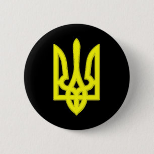 Wir lieben die Ukraine Ukrainische Flagge Stolz au Button