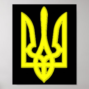 Wir lieben die Ukraine Ukrainische Flagge Stolz au Poster
