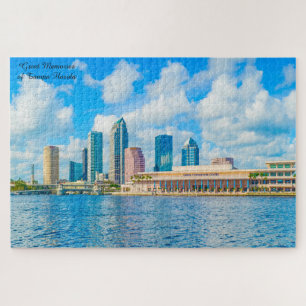Wir lieben Downtown Tampa Florida Puzzle