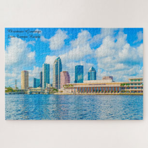 Wir lieben Downtown Tampa Florida Puzzle