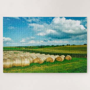 Wir lieben Farmen in Iowa. Puzzle