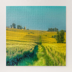 Wir lieben Farmen in Iowa. Puzzle