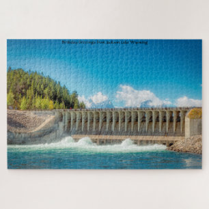 Wir lieben Jackson Lake Wyoming Puzzle