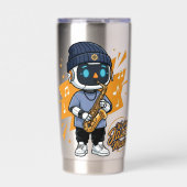 Wir lieben Jazz Thermobecher (Vorderseite)