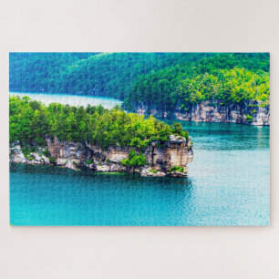 Wir lieben Lake Summersville Virginia Puzzle