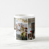 Wir lieben Sie Benutzerdefinierte Familien-Foto-Co Kaffeetasse (Mittel)