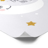 Wir Lieben Sie zur Mond- und Rückwandkunst für Kin Poster (Ecke)