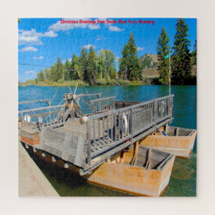 Wir lieben Snake River Ferry Wyoming. Puzzle
