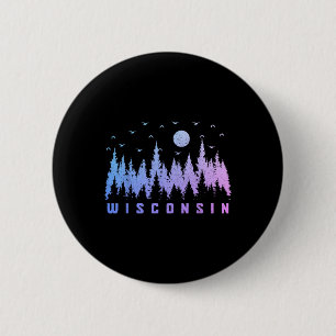 Wir lieben Wisconsin - Die Badger State Uni-Erwach Button