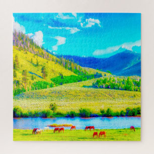 Wir lieben Wyoming. Puzzle