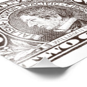 Wir liefern zwei Cent Fotodruck (Ecke)