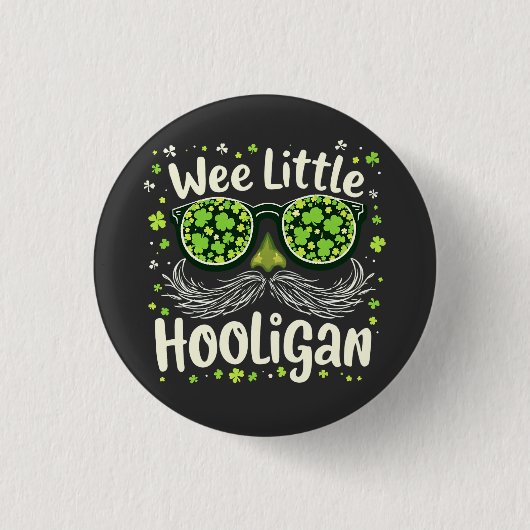 Wir Little Hooligan Button (Vorderseite)