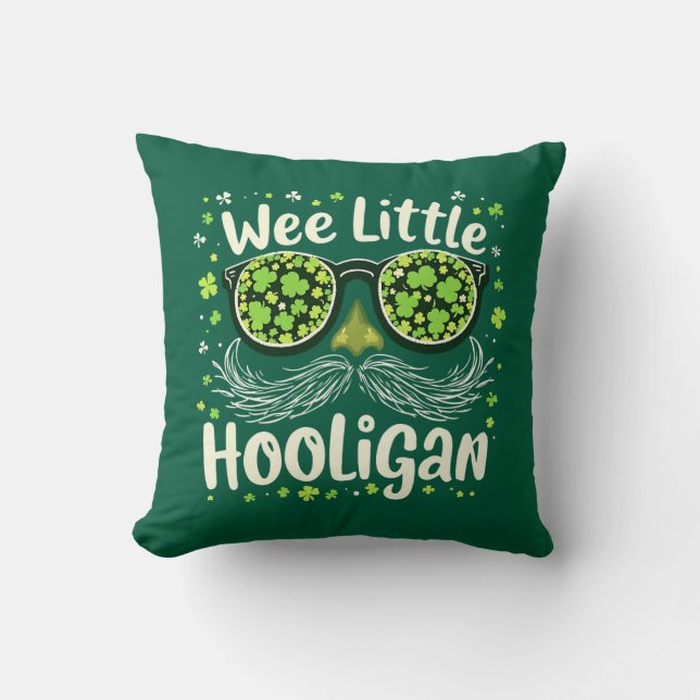 Wir Little Hooligan Kissen (Vorderseite)