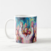 Wir loben das Abstrakte Kaffeetasse (Links)