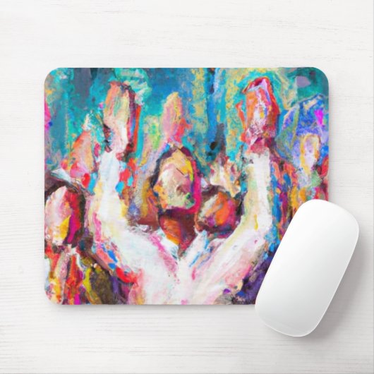 Wir loben das Abstrakte Mousepad (Mit Mouse)