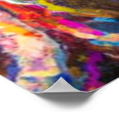 Wir loben das Abstrakte Poster (Ecke)