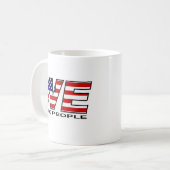 Wir Logo, ja wir können Tasse (Vorderseite Links)