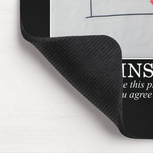 Wir lösen gedanklich, bis Sie mit mir Mousepad (Ecke)