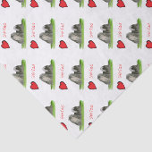 wir luv Shih tzus von Tony Fernandes Seidenpapier (Ausschnitt)
