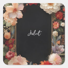 Wir machen Acrylic Asian dick koreanisches Brautpa Quadratischer Aufkleber