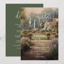 Wir machen Aquarell-Landgarten-Hochzeit Alles in E