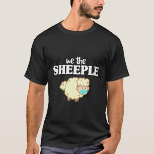 Wir machen das Schaf-Funny-Gesichtsmaske-Schaf T-Shirt