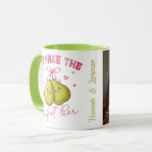 Wir machen die perfekte Birne Romantik & Funny Tasse (Vorderseite Links)