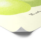 Wir machen ein gutes Pear Poster Küchenchefs Wall  (Ecke)